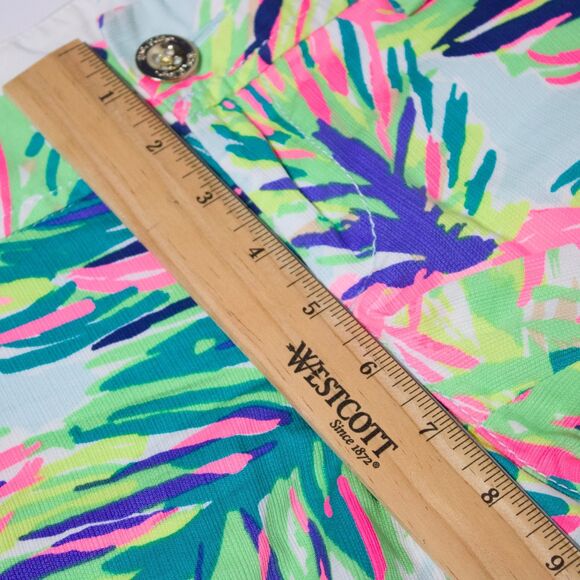 Lilly Pulitzer Callahan Shorts Pink Green Blue Floral Pattern Women Sz. 0 (30”W) - Picture 12 of 12